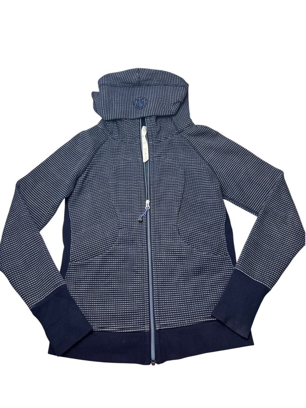 Lululemon Scuba Hoodie III Double Dot Navy Size 6 Full Zip Hoodie Sweatshirt